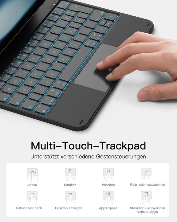 Actual product image Inateck KB09119-11 (DE, iPad Pro 11 2024 (5th gen))