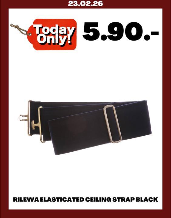 Produktbild Rilewa Elasticated Ceiling Strap Black