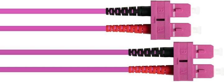 Produktbild Varia SO-32915 - Patchkabel LWL Duplex OM4 (Multimode, 50125) SCSC, LSZH, 3m (3 m)