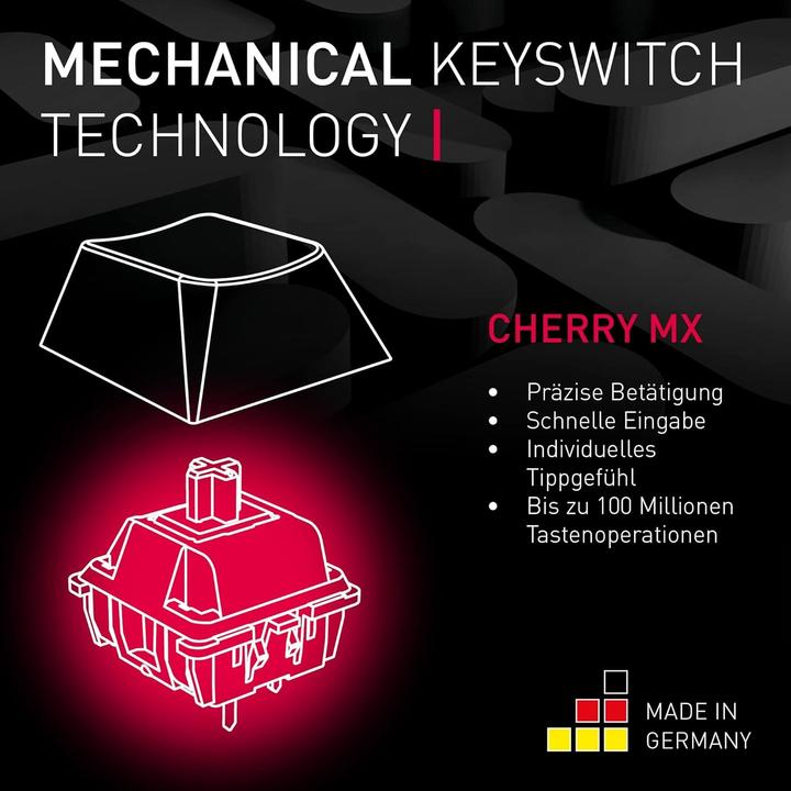 Produktbild CHERRY xtrfy MX 3.0S (Deutschland, Kabelgebunden, Kabellos)