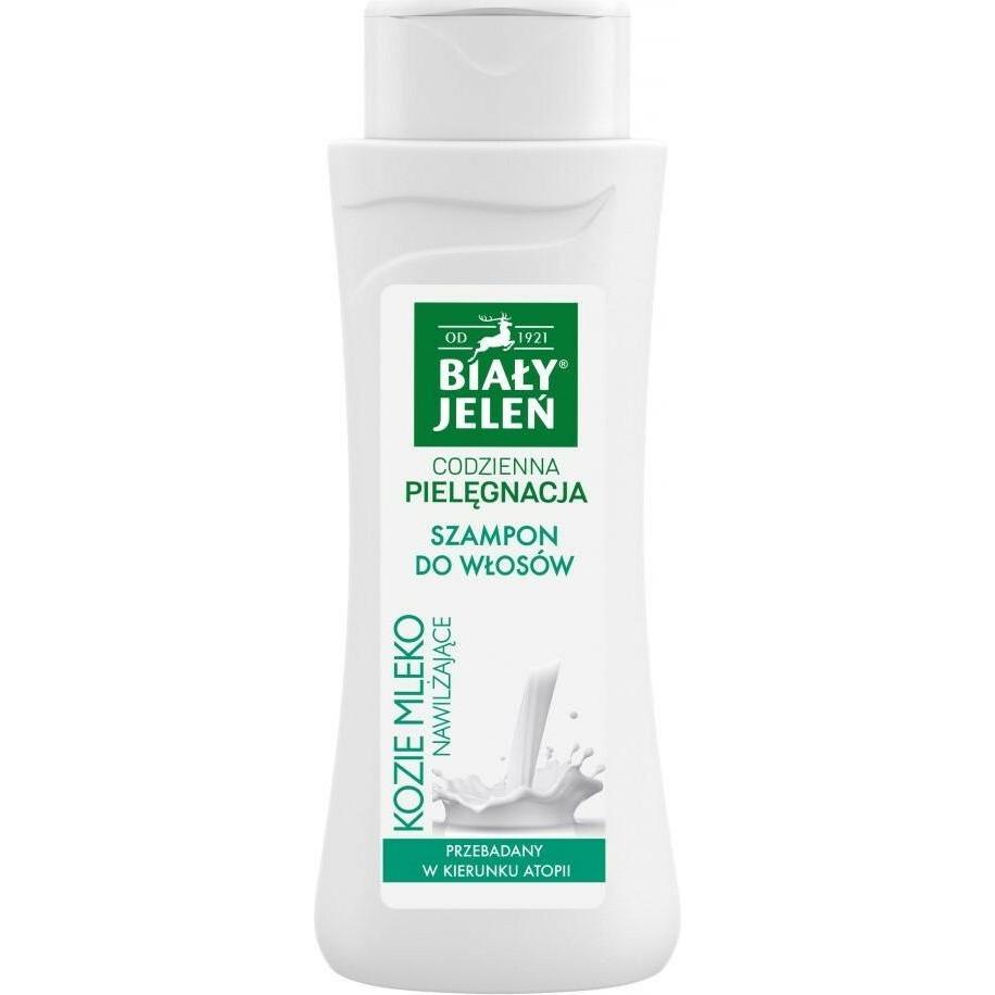 Biały Jeleń, Shampoo, Bialy Jelen Hypoallergenic shampoo with Goat Milk 300 ml (300 ml, Flüssiges Shampoo)