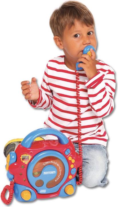 Actual product image Bontempi CD player with 2 microphones