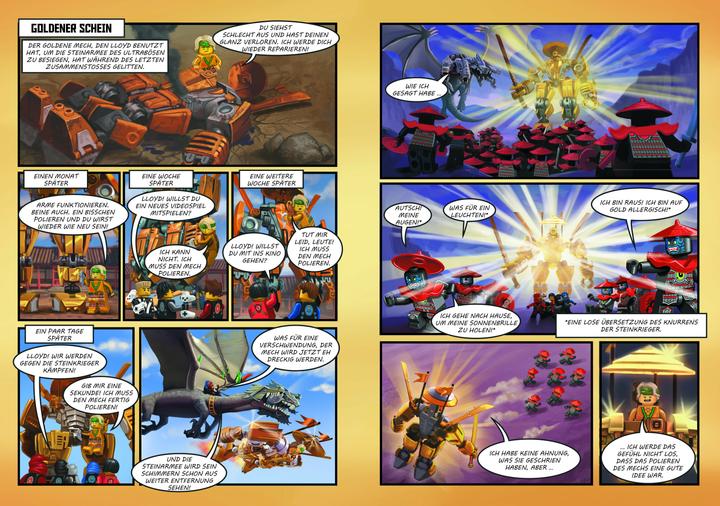 Produktbild LEGO® NINJAGO® – Die Mission des Goldenen Ninja (Deutsch)