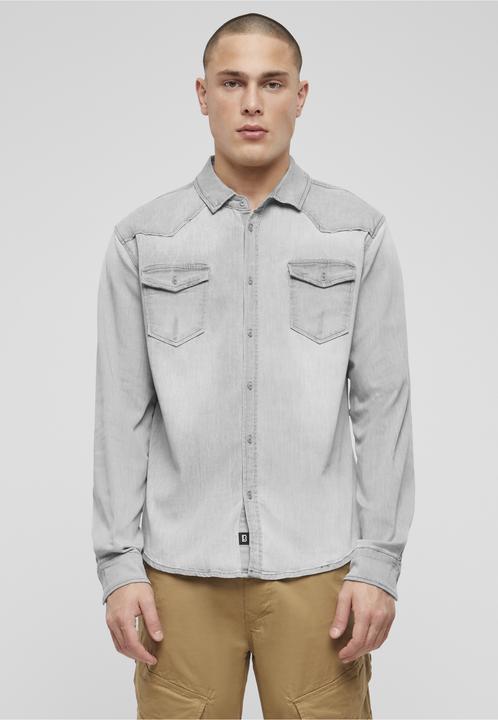 Actual product image Brandit Riley Denim Shirt (XXL)