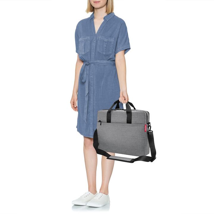 Produktbild reisenthel Notebooktasche Workbag Canvas Twist Silver 15 (15", Universal)