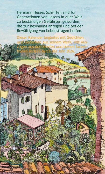 Image du produit Hermann Hesse Kalender für das Jahr 2026