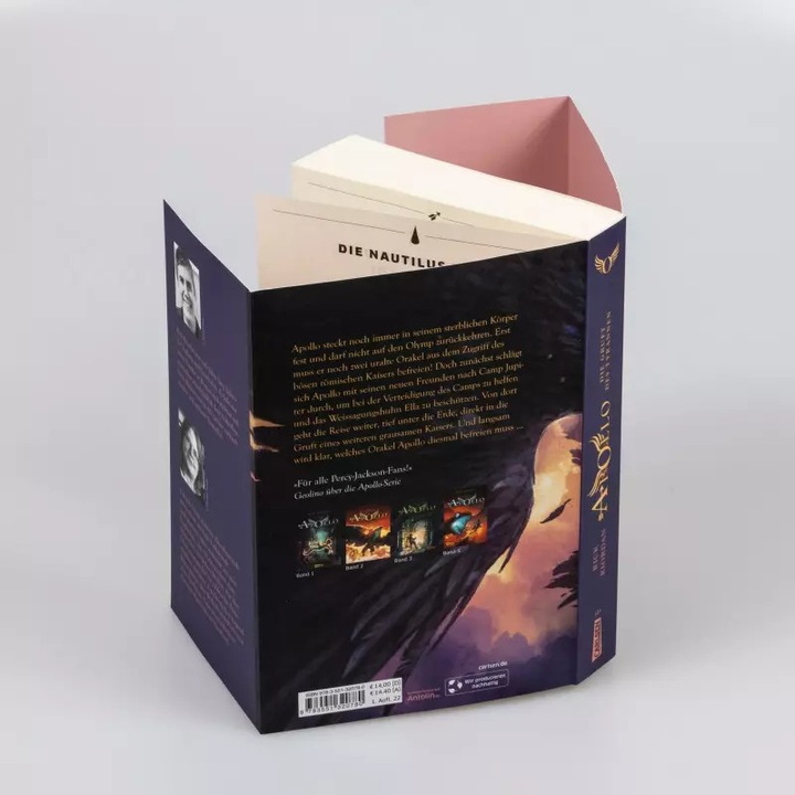 Produktbild Die Abenteuer des Apollo 4: Die Gruft des Tyrannen (Deutsch, Rick Riordan, 2022)