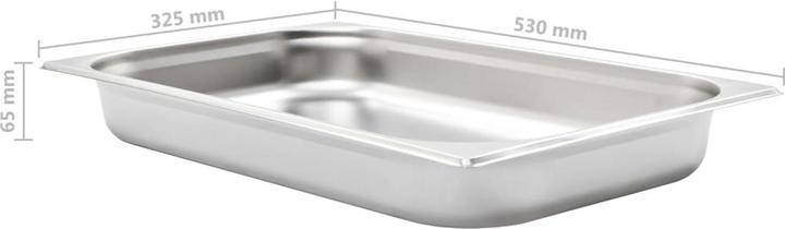 Image du produit vidaXL Gastronorm-Behälter (GN 1/1, 9 l)