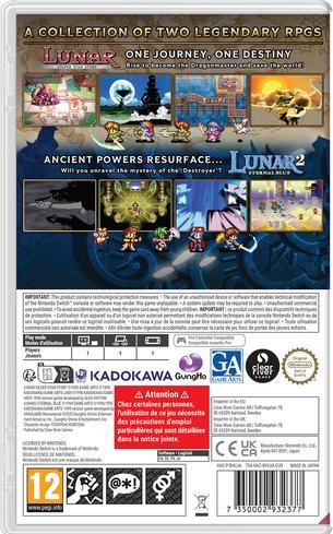 Image du produit Clear River Games LUNAR Remastered Collection (PS5, Switch)