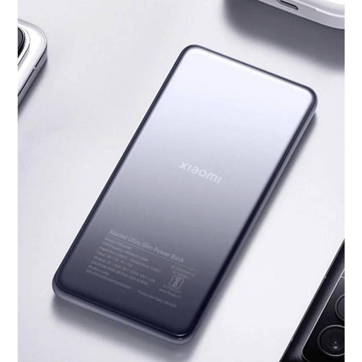 Actual product image Xiaomi Ultra Slim Power Bank 5000mAh (5000 mAh, 19.10 W, 19.40 Wh)