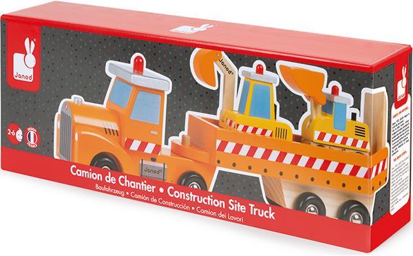 Image du produit Janod Story Camion de chantier