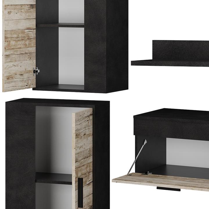 Actual product image Vicco Berno (204 x 35.5 x 150 cm)