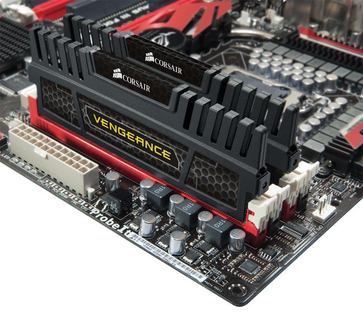 Produktbild Corsair Vengeance (2 x 2GB, 1600 MHz, DDR3-RAM, DIMM)