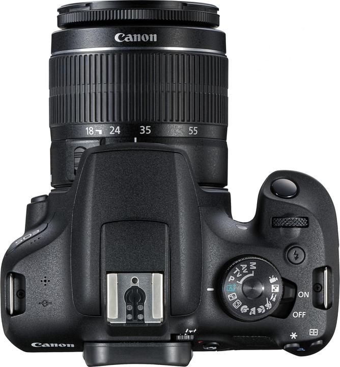 Actual product image Canon EOS 2000D Kit EF-S 18-55 mm III + EF 75-300 mm III (18 - 55 mm, 24.10 Mpx, APS-C / DX)