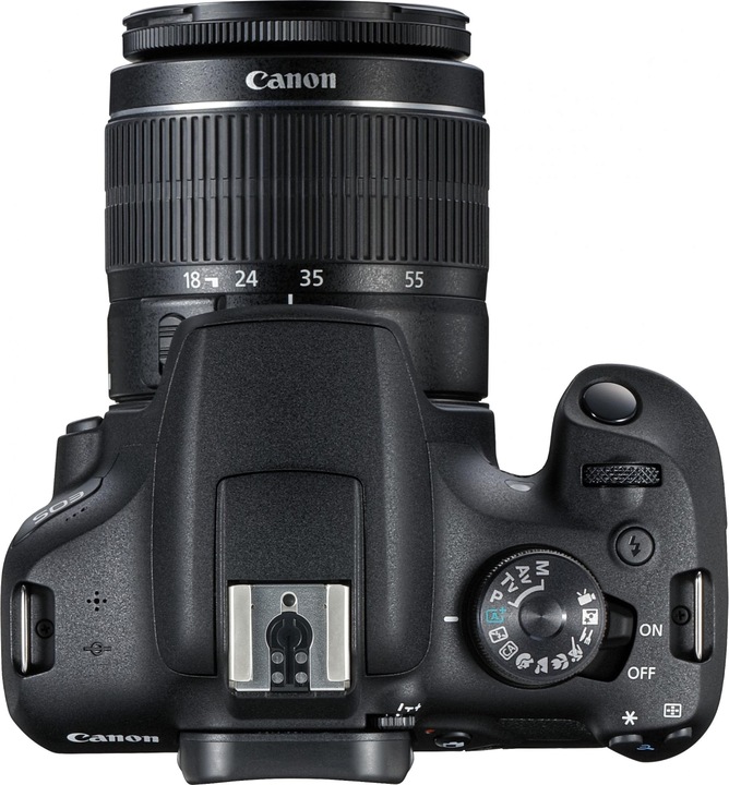 Produktbild Canon EOS 2000D Kit EF-S 18-55 mm III + EF 75-300 mm III (18 - 55 mm, 24.10 Mpx, APS-C / DX)