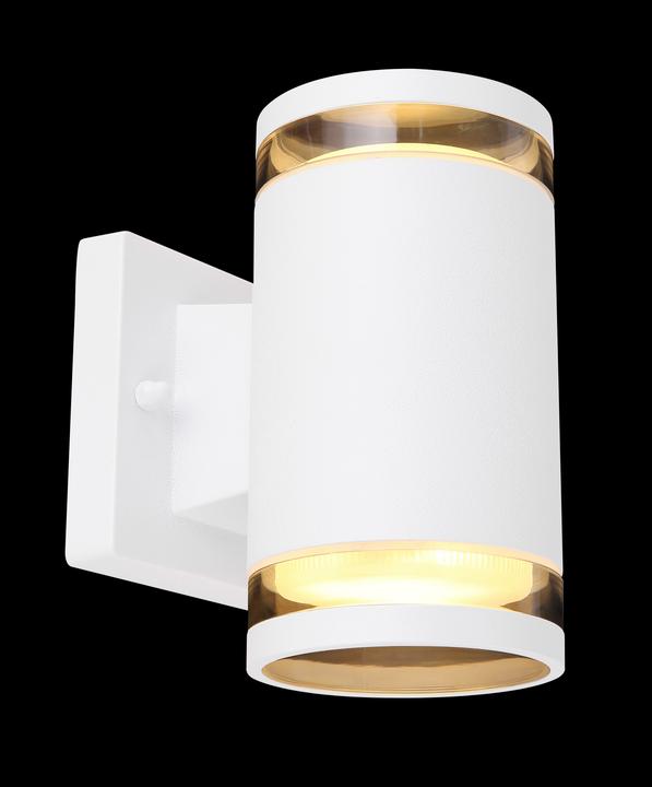 Actual product image Globo Outdoor lamp Alcala white 2xGX53 LED (GX53, IP44)