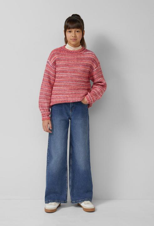 Produktbild s.Oliver Strickpullover Oversized Strickpullover mit Farbverlauf (134, 140)