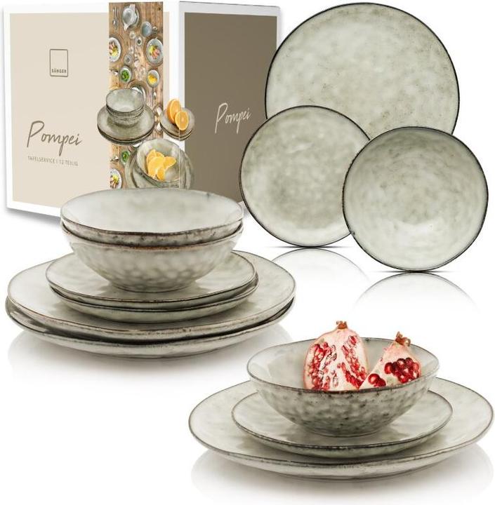 Produktbild Sänger Geschirr Tafelservice Pompei (12 Stk.)