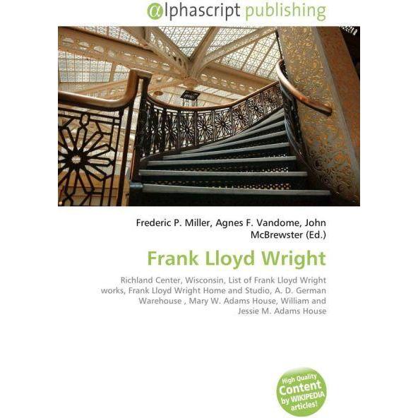 Frank Lloyd Wright, Fachbücher