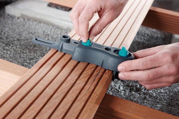 Actual product image wolfcraft 1 3-piece terrace drilling set (4 mm)