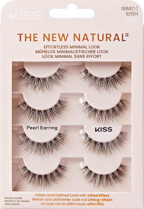 Produktbild KISS Artificial eyelashes Multipack The New Natural Pearl Earring (Künstliche Wimpern)