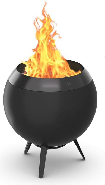 Produktbild Höfats MOON 45 all black Feuerkorb mit niedrigem Fuss (51 cm)