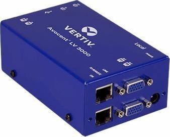 Actual product image Vertiv Longview Single VGA USB Audio