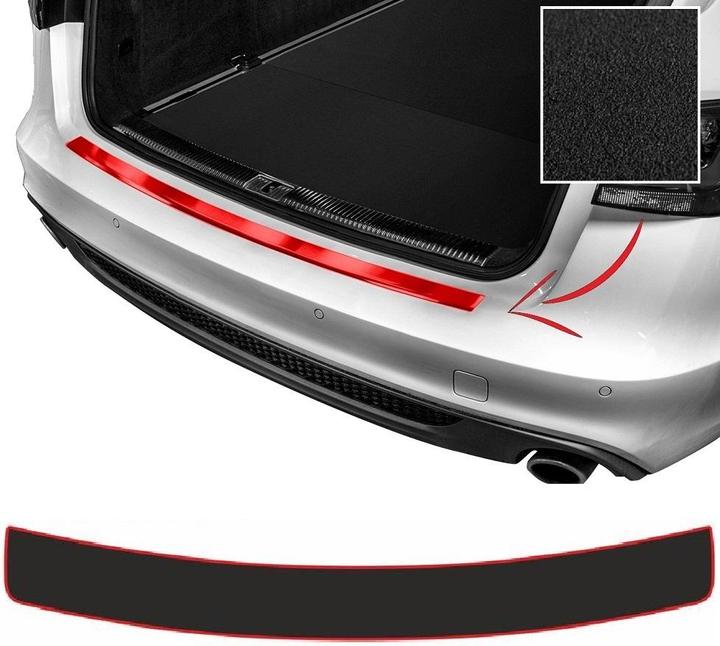 Actual product image ProPlus Paint protection film bumper protection for Opel Meriva from 2010 until today (B) (Black)