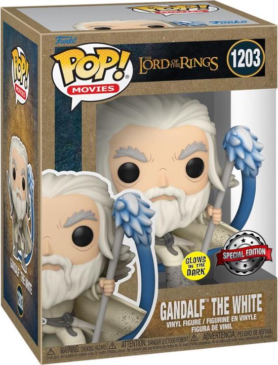 Actual product image Funko POP The Lord of the Rings Gandalf The White Exclusive