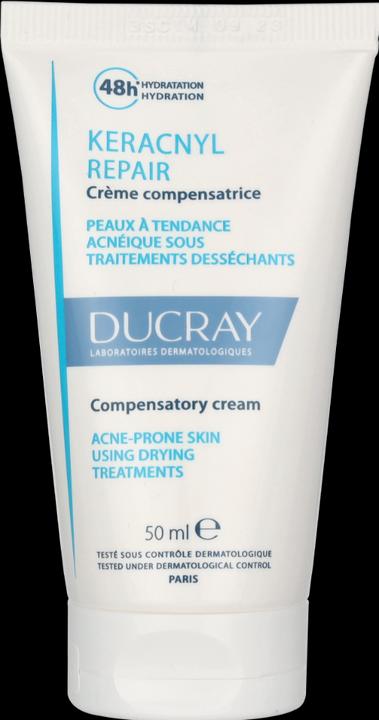 Actual product image Pierre Fabre Ducray Keracnyl Repair Cre (50 ml, 24h cream)