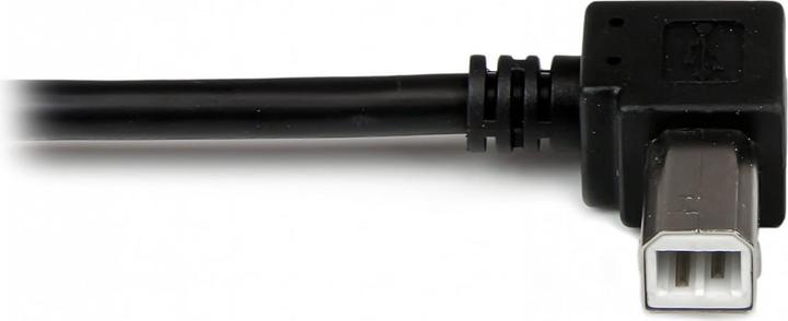Actual product image StarTech 1m Left Angle USB B Cable (1 m, USB 2.0)