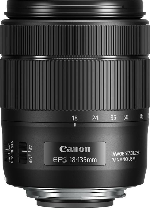 Productafbeelding Canon EF-S 18-135mm f/3,5-5,6 IS USM (Canon EF-S, APS-C / DX)