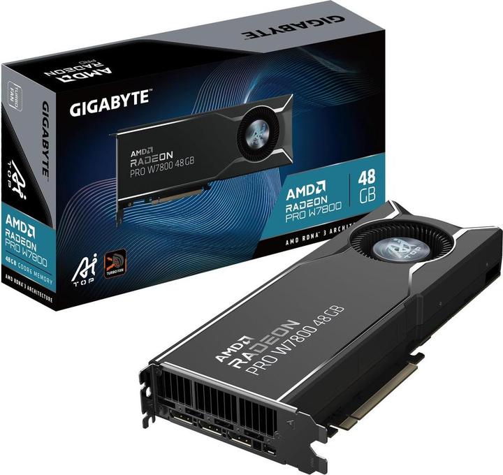 Produktbild Sapphire Radeon? PRO W7800 48GB (GDDR6 ECC, RDNA3, 3x DisplayPort, 1x MiniDP) (48 GB)