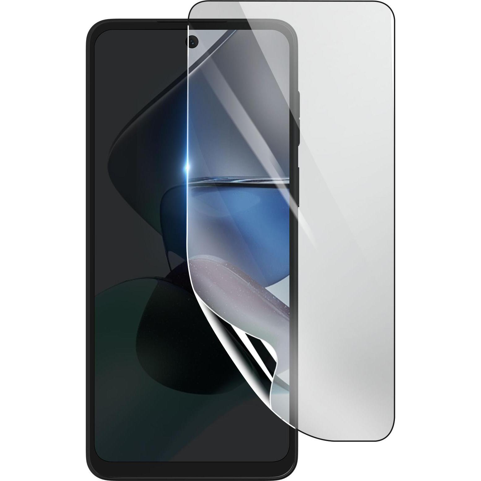 3MK Hydrogel Bildschirmfolie für Motorola Moto G23 (1 Stück, Motorola Moto G23), Smartphone Schutzfolie, Transparent