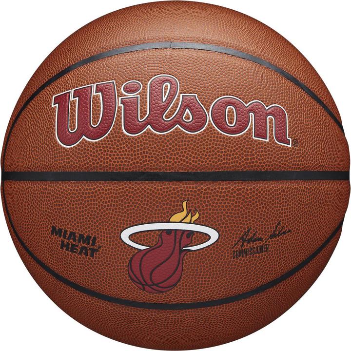 Actual product image Wilson Basketball NBA Team Alliance Miami Heat (7)