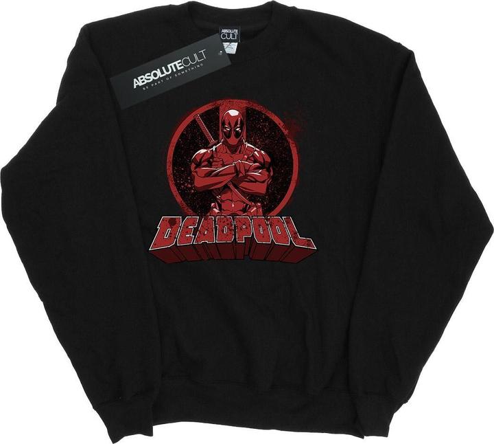 Produktbild Deadpool Crossed Arms Logo Sweatshirt (S)