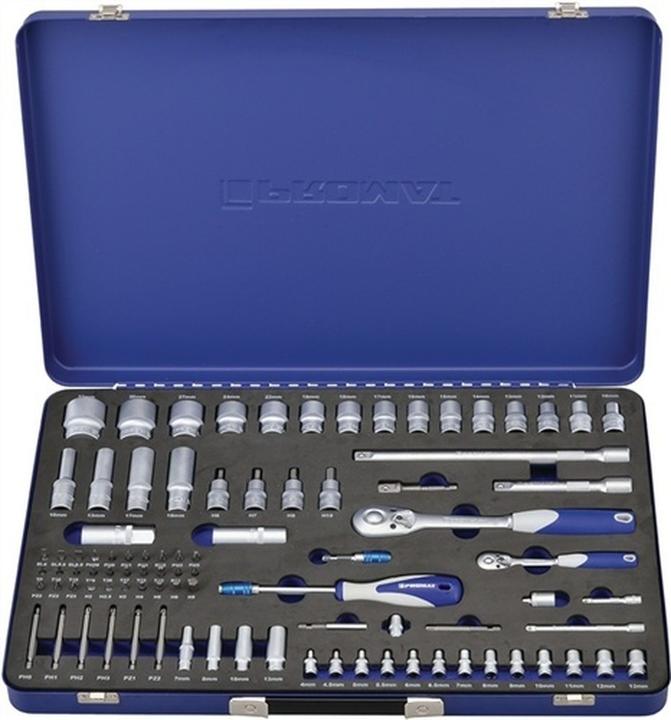 Immagine prodotto Promat Set di chiavi a bussola (32 mm, 19 mm, 6 mm, 12 mm, 24 mm, 14 mm, 22 mm, 16 mm, 23 mm, 10 mm, 21 mm, 18 mm, 27 mm, 7 mm, 31 mm, 17 mm, 11 mm, 5 mm, 15 mm, 26 mm, 30 mm, 8 mm, 28 mm, 9 mm, 29 mm, 13 mm, 20 mm, 25 mm, 4 mm)