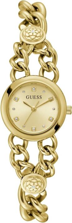 Image du produit Guess P Bracelet de breloques en or avec des liens ajustables en cristal (Acier inoxydable)