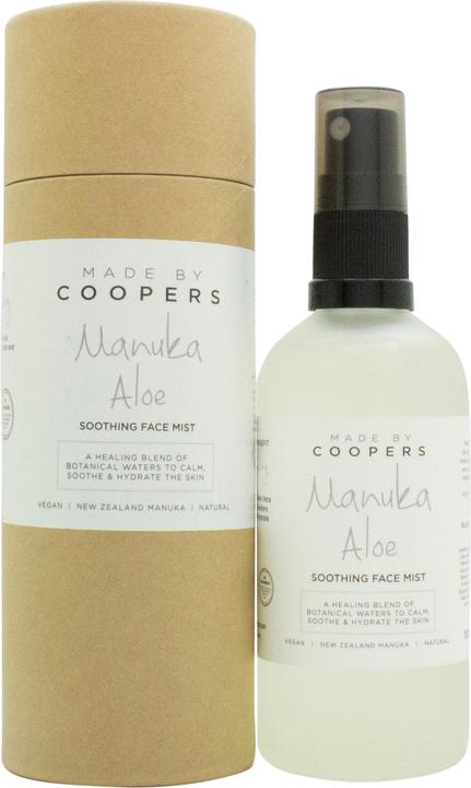 Actual product image Made By Coopers Manuka Aloe Soothing Face Mist with Manuka Floral Water, Aloe Vera, and Lavender Flo (Face toner, 100 ml)