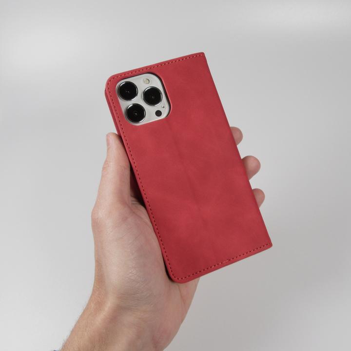 Image du produit PhoneLook Etui cuir Flip Wallet vintage avec fermeture aimantée et compartiment cartes (Apple iPhone 15 Pro)