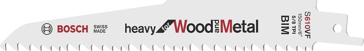 Actual product image Bosch Professional Zubehör PRO Multi Material Demolition S610VF blade, 1.6 x 22 x 150 mm, 5 pcs.