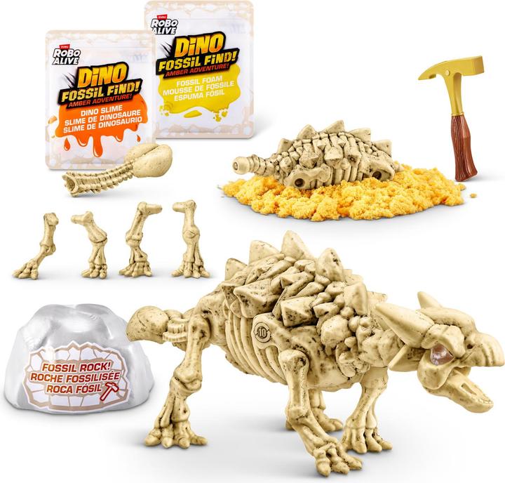 Actual product image Zuru Robo Alive - Fossil Find Amber Adventure