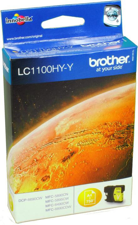 Actual product image Brother Lc-1100hyy (Y)