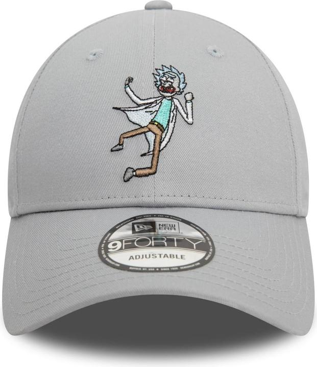 Produktbild New Era 9Forty Strapback Cap - Rick and Morty grau
