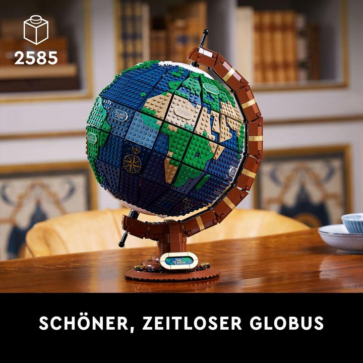 Produktbild LEGO Globus (21332, LEGO Ideas, LEGO Seltene Sets)