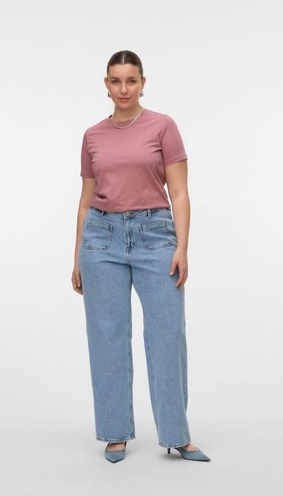 Produktbild Vero Moda VMCTESSA Hohe Taille Weiter Beinschnitt Jeans Weit geschnitten (W48/L32)