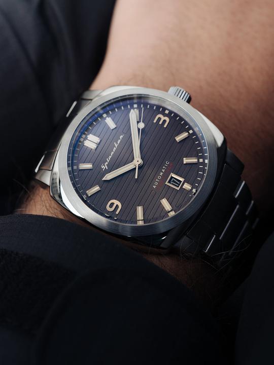 Actual product image Spinnaker SP-5073-11 Hull Automatic 42mm 10ATM (Analogue wristwatch, 42 mm)