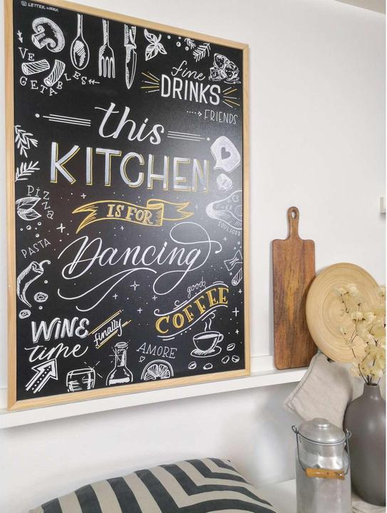 Produktbild Maul Kreidetafel mit Holzrahmen, 60x80 cm im Karton holz (Wandtafel, 60 x 80 cm)