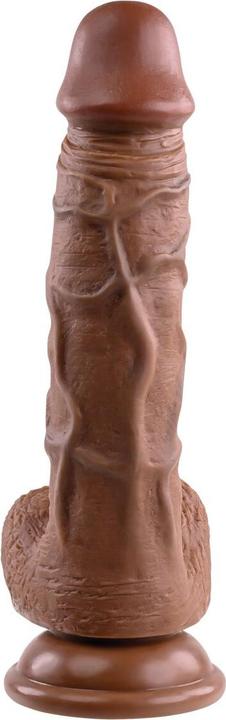 Actual product image Evolved REALISTIC DILDO, DARK 20.3 cm