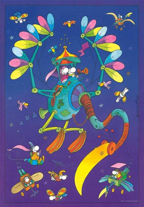 Actual product image Clementoni Puzzle Mordillo The Journey g (500 pieces)